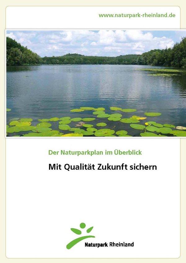 Broschüre – Maßnahmeplan Naturpark Rheinland